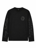 Black on black long sleeve