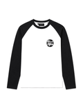 Black and white long sleeve