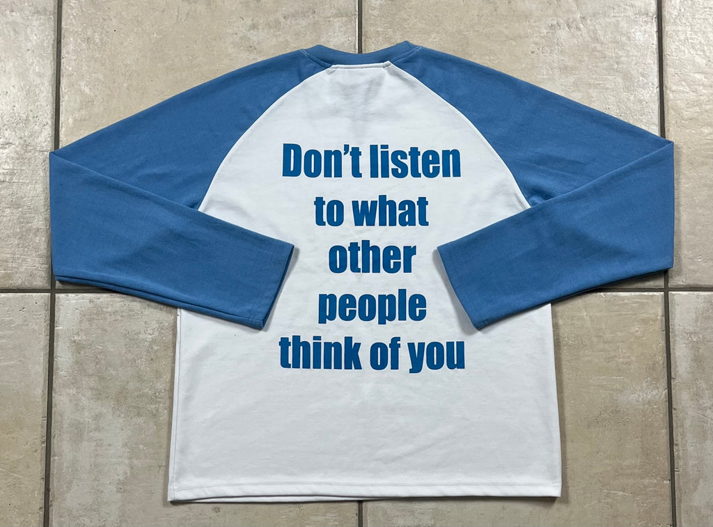 Baby blue long sleeve (pre order)