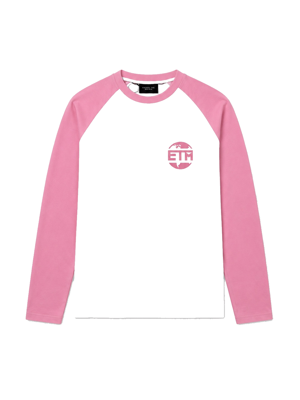 Pink and white long sleeve
